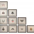 Original Set of Rorschach Inkblots