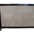 AHK Original Shagreen Embossed Leather Chest