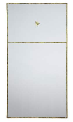 Gilt Frame Etched Sunburst Mirrors