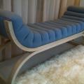 Vintage Eclipse Bench by Jay Spectre for Century Furniture