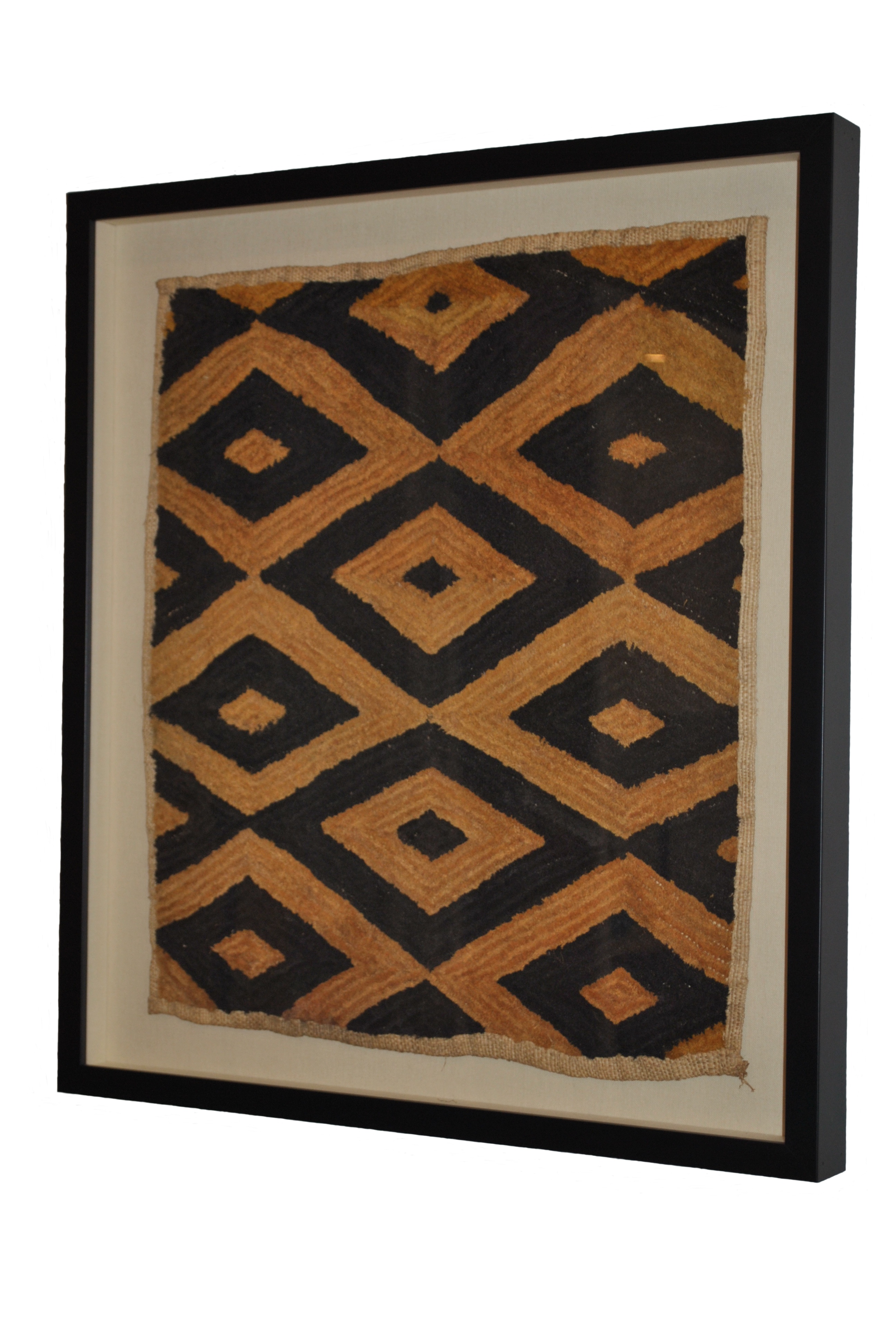 Framed Africa Kuba Cloth