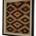 Framed Africa Kuba Cloth