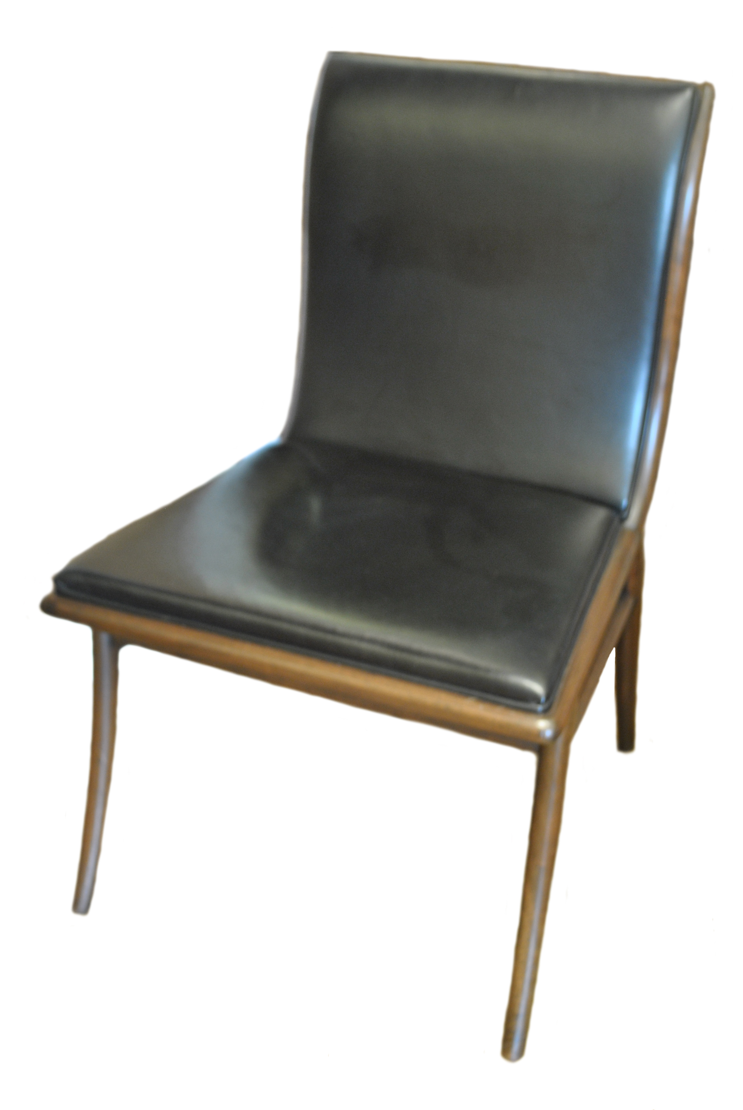 Pair of T.H. Robsjohn-Gibbings Sabre Legged Chairs