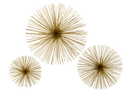 Jere Style Urchin Wall Sculptures