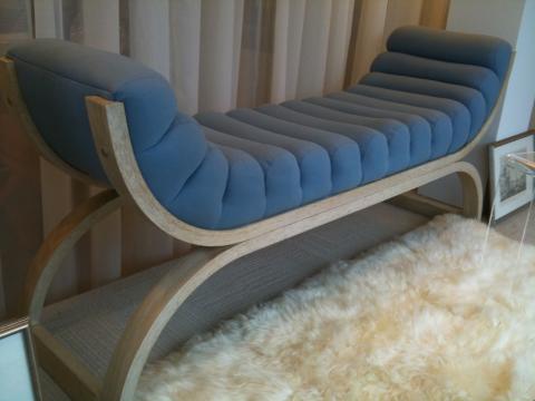 Vintage Eclipse Bench by Jay Spectre for Century Furniture